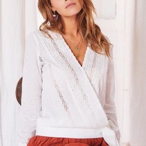 Sezane Alessandra blouse FR36 US4